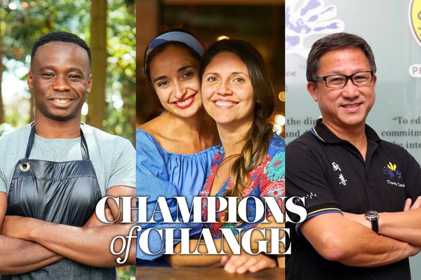 THE WORLD'S 50 BEST RESTAURANTS AWARDS で2022年の「CHAMPIONS OF CHANGE」発表