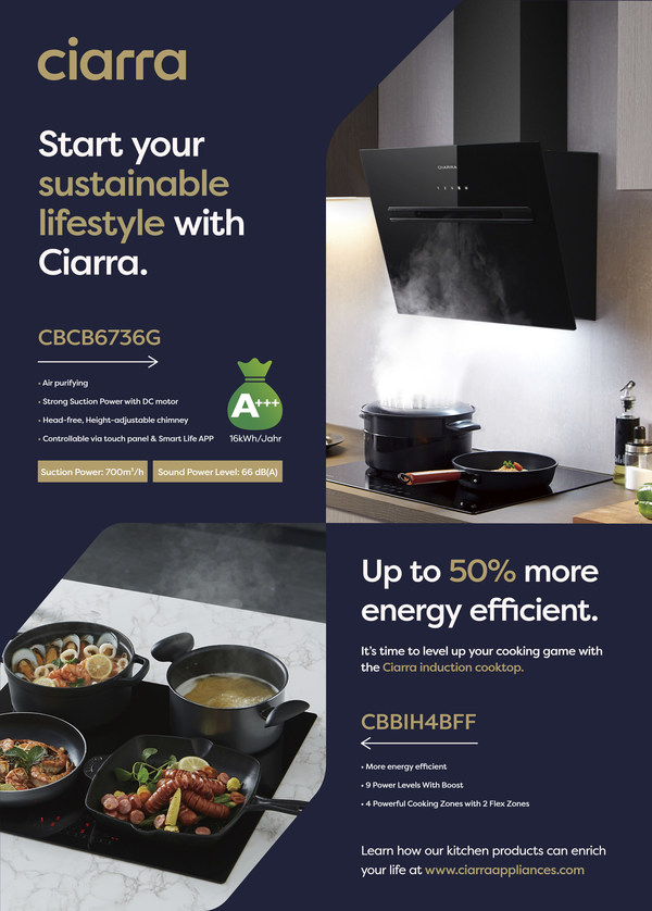 New Product Launch - Ciarra HOOD TO GO Portable Range Hood - PR