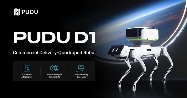 Pudu Robotics Releases First Delivery-Quadruped Robot PUDU D1 with Wholly Proprietary Core Components