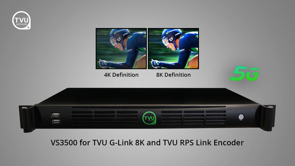 VS3500 for TVU G-Link 8K and TVU RPS Link Encoder