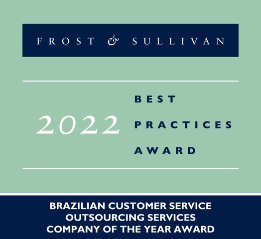 2022 Brazilian Customer Service Outsourcing Services Company of the Year Award