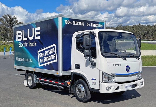 iBLUE Electric Truck to be previewed at AFMA conference