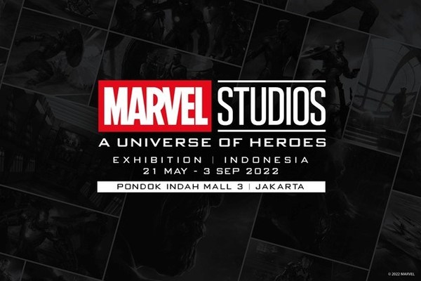 Triển lãm Marvel Studios: A Universe of Heroes Indonesia 2022
