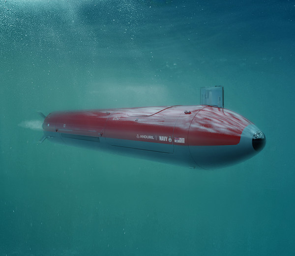 Anduril and the Royal Australian Navy are partnering on Extra Large Autonomous Undersea Vehicles (XL-AUVs).