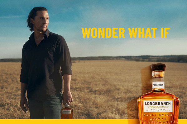 LONGBRANCH™ BOURBON SPARKS CURIOSITY WITH LAUNCH OF NEW CAMPAIGN CREATED BY AND STARRING MATTHEW MCCONAUGHEY