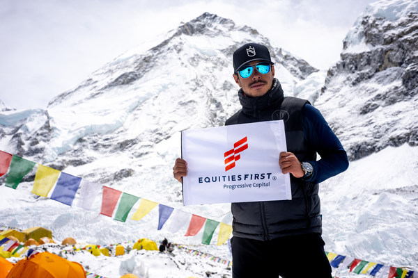 EquitiesFirst and 14 Peaks' Nimsdai Purja Begin Epic Journey to Top of the World