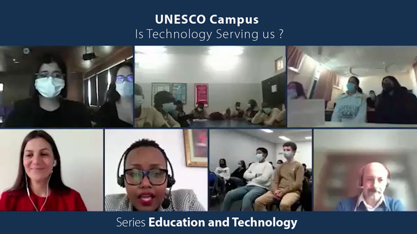 Salah satu cuplikan layar "Campus UNESCO"