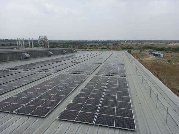 インドのヤンマー工場敷地。ここにトタルエナジーズがルーフトップ太陽光を設置する。