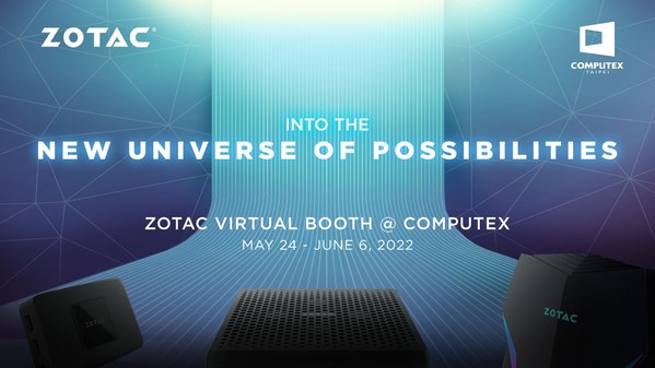 ZOTAC參加COMPUTEX線上展，展示新宇宙的無限可能性