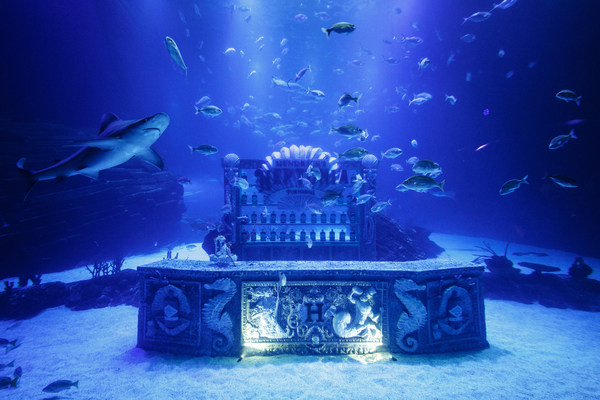 World's first underwater bar opens to mark the launch of Hendrick's Neptunia Gin
