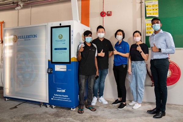 The DigiHealth Kiosk enables immediate consult with a doctor and have medications dispensed on the spot.