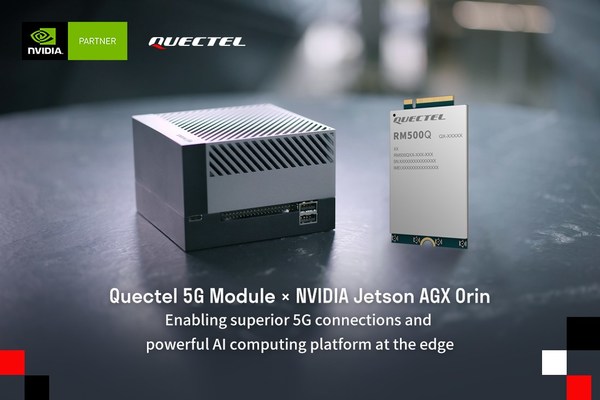 Quectel's 5G modules enable next-generation connectivity powered by the NVIDIA Jetson AGX Orin
