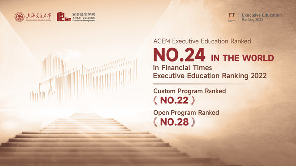 ACEM Tersenarai di Kedudukan ke-24 di Dunia dalam Pemeringkatan Pendidikan Eksekutif FT 2022