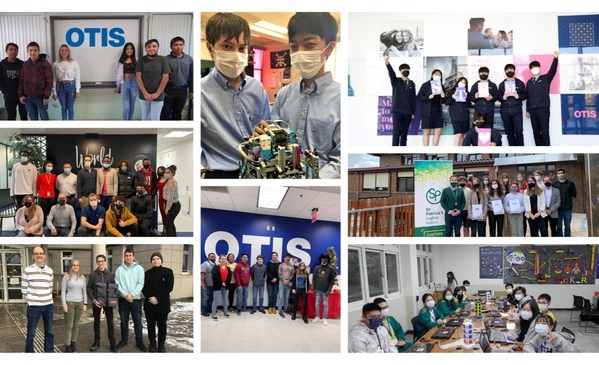 Students proposed creative mobility solutions for older populations. Otis mentors inspired the next generation of innovators across 14 countries and territories