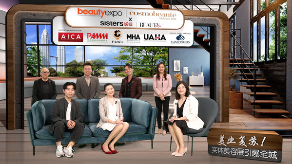 Beautyexpo and Cosmobeauté Malaysia collaborate with Sisters Magazine and Beauty Trend – exclusively launched the inaugural SIS Beauty Talk, with the theme of ‘The Recovery of the Beauty Industry’.