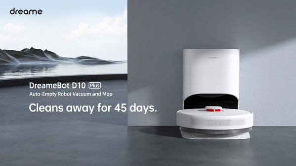 Dreame Technologyが6月にD10 Plusロボットバキューム・モップを発売