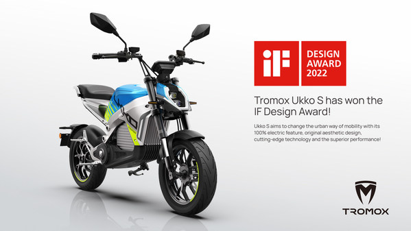 Tromox Ukko SがiF Design Award 2022を受賞