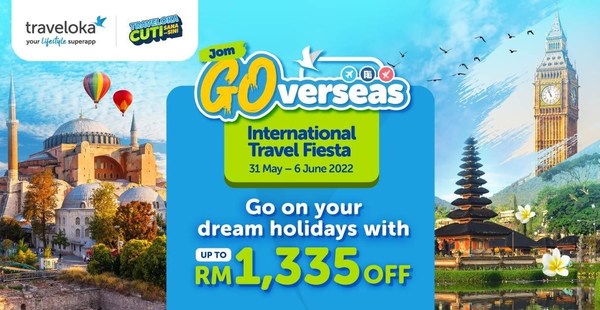 Traveloka 推出 GOverseas：随着世界再次开放，机票、酒店和体验折扣高达 RM1,335