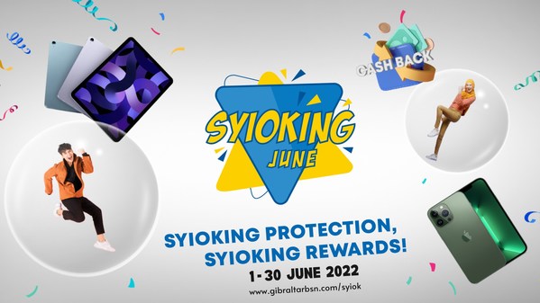 Gibraltar BSN’s Syioking June. Customers can receive up to RM1,000 in cashback and stand a chance to win an iPhone 13 Pro Max
