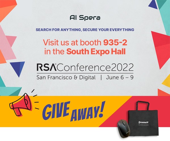 AI Spera presents its AI-driven Criminal Threat Intelligence solutions at RSA Conference 2022