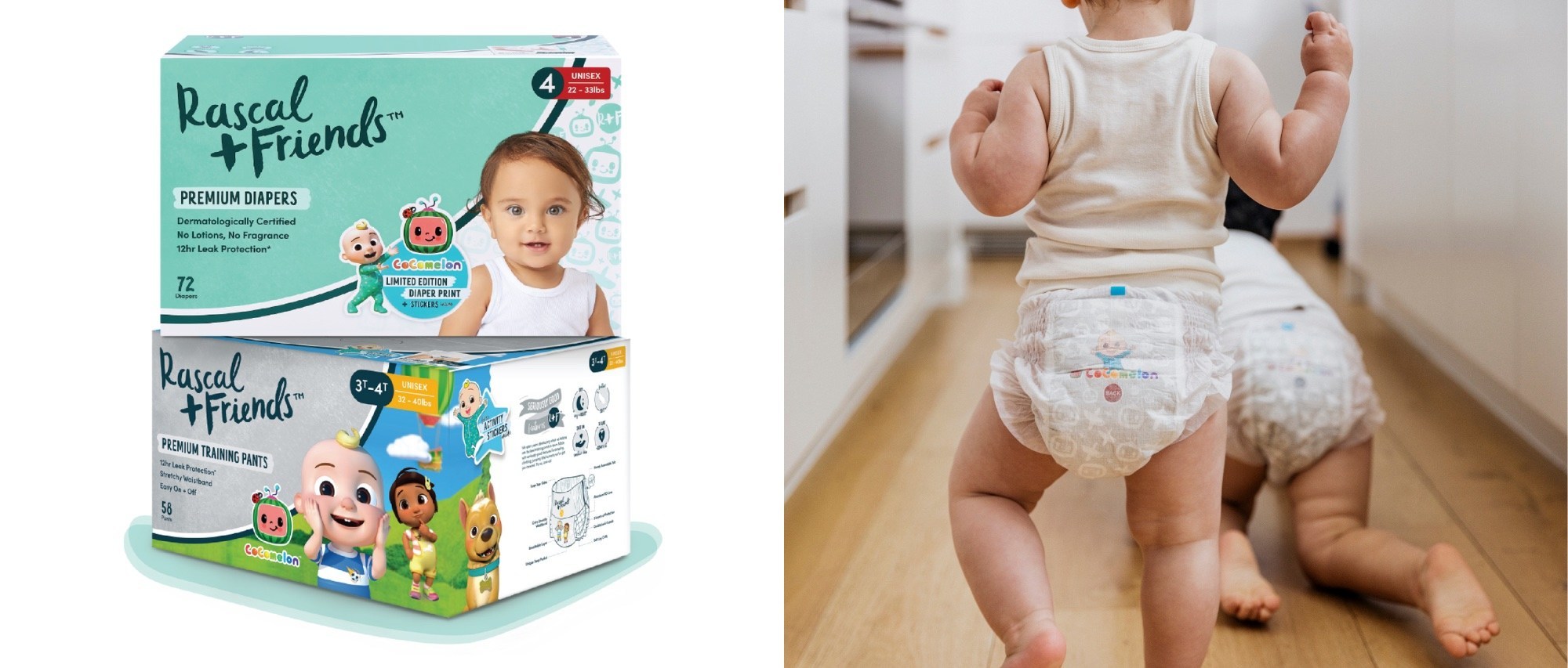 PREMIUM BABY BRAND RASCAL + FRIENDS PARTNERS WITH MOONBUG