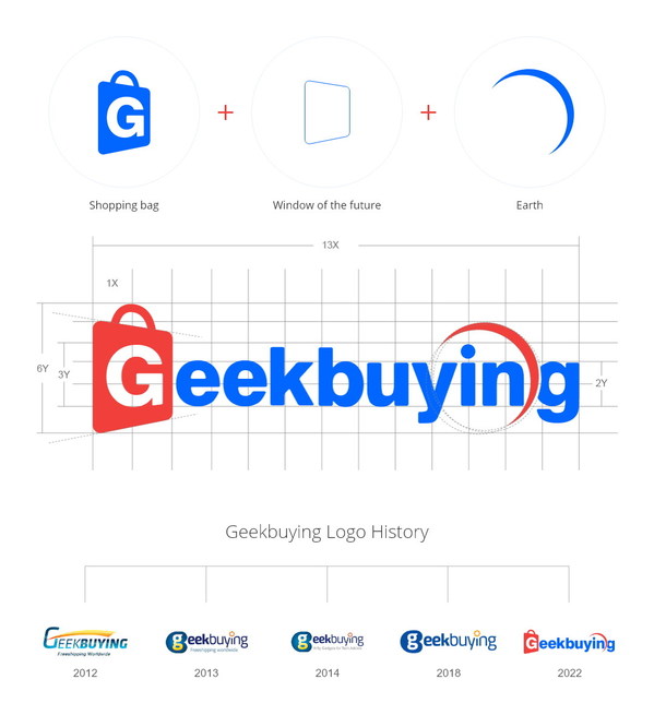 New Geekbuying Logo finally came out.