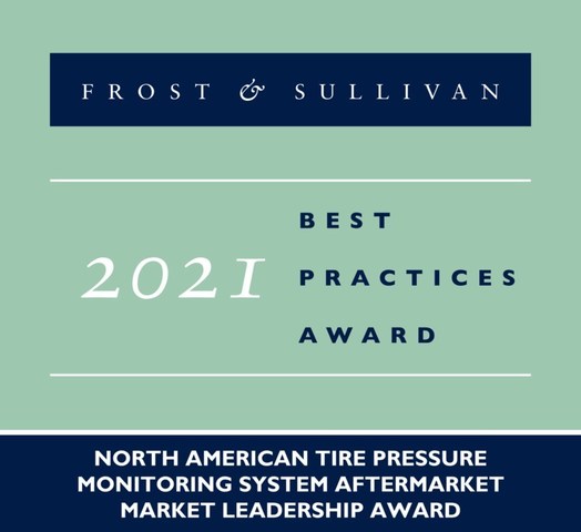 2021 North American Tire Pressure Monitoring System Aftermarket Market Leadership Award