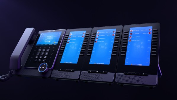 ALE Device, 고급형 5인치 IPS SIP DeskPhone 출시