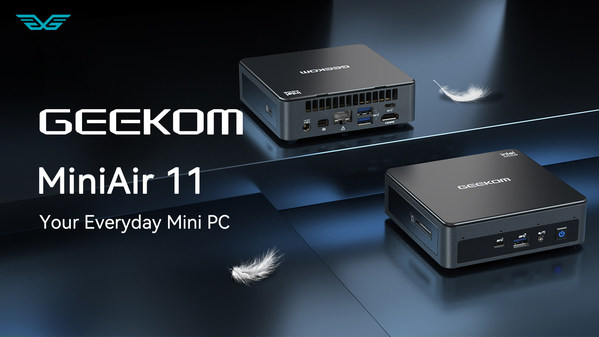 It's here, GEEKOM MiniAir 11 Your Everyday Mini PC.