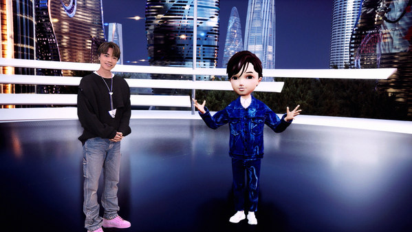 EEG artist Hins Cheung is unveiling Metaverse World Hinsland with his avatar, HC.