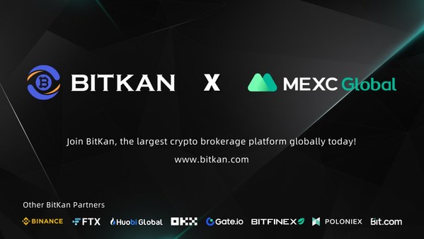 World's Largest Crypto Brokerage Platform BitKan Welcomes MEXC Global As Its Ninth Strategic Partner