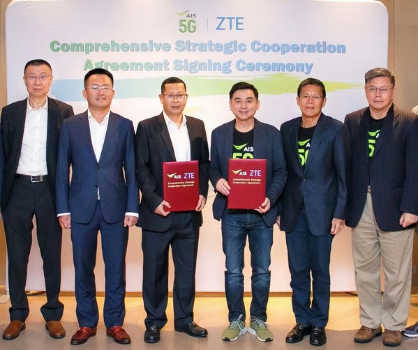 AIS ganding bahu dengan ZTE bina rangkaian 5G paras tinggi pertama di Thailand