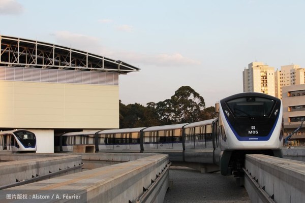阿尔斯通中国合资企业将为巴西供应单轨列车