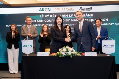 AKYN Hospitality Group和万豪国际签署管理与运营Courtyard by Marriott Quy Nhon的协议