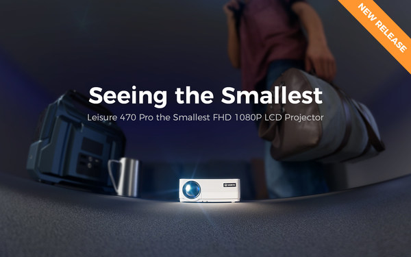VANKYO Debuts the World's Smallest Full HD 1080P LCD Projector in 2022, the VANKYO Leisure 470 Pro