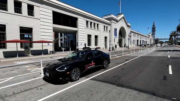 Vueron California LiDAR only autonomous vehicle