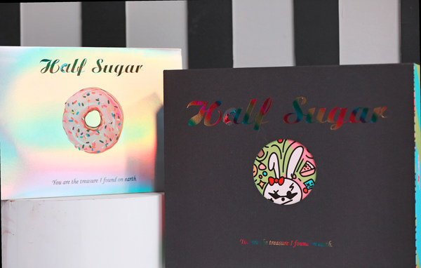 特步半糖系列甜甜圈套装礼盒&奶兔西装礼盒