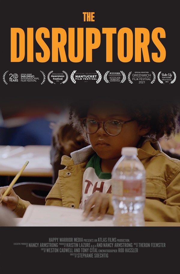 Announcing the Release of The Disruptors, the First Comprehensive Documentary Film on ADHD Award-Winning, Star-Studded Documentary Available in Australia on Apple TV/iTunes, Google Play, and YouTube