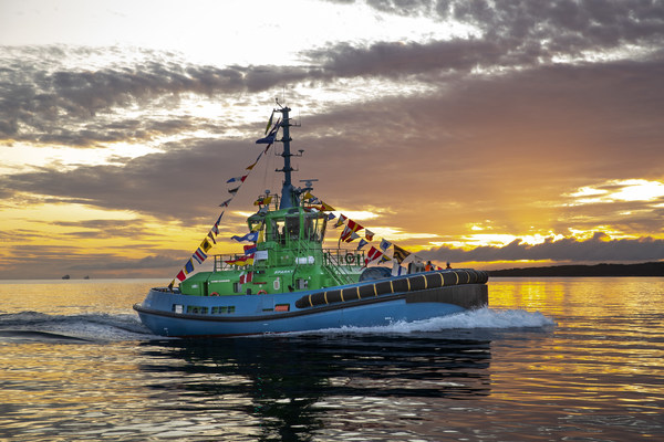 New Zealand's leading port, Ports of Auckland, welcome the world's first full sized, electric tugboat
