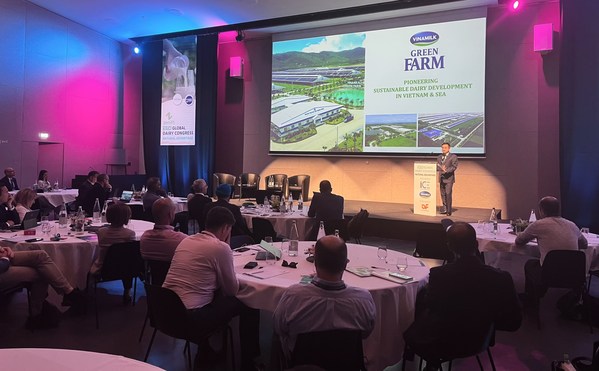 Vinamilk's CMO presented at Global Dairy Congress