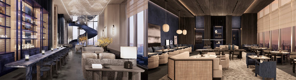 西安华尔道夫酒店酒店将东方雅韵融入现代设计，尽显这座十三朝古都之风采