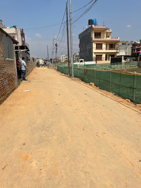 Bhaktapur Sample Road after construction using GRSS.