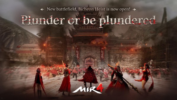 Wemade's MMORPG masterpiece, MIR4, to reveal new PVP content - Bicheon Heist