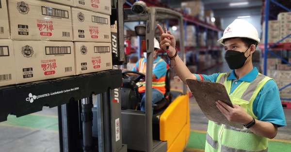 CJ Logistics giới thiệu pallet làm bằng nhựa tái chế tại Trung tâm phân phối Indonesia, đẩy mạnh những nỗ lực ESG trên toàn cầu