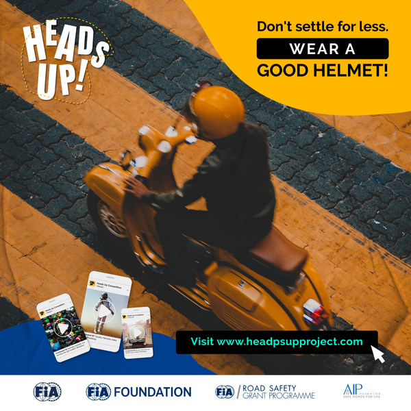 Help Save Lives With Heads Up! Helmet Safety Campaign