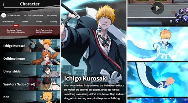 "Bleach: Brave Souls" Official Website Updated with Over 135 Character Profiles