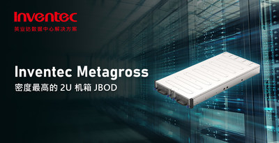 Inventec 发布密度最高的 2U 机箱 JBOD – Metagross