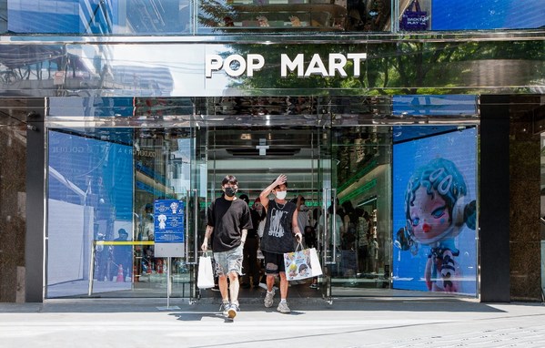 Pop Mart flagship store opens in South Korea, art toy culture finds its way in Hongdae, Seoul