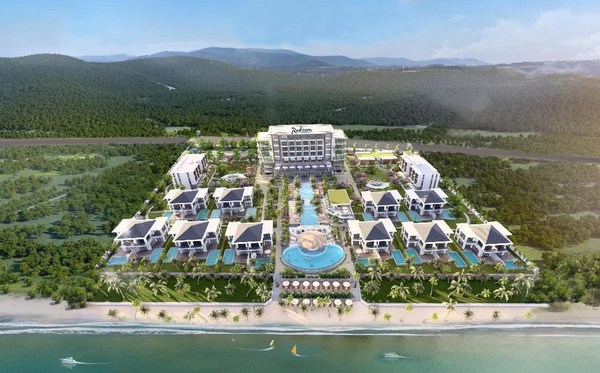 The 128-key Radisson Resort Mui Ne is scheduled to open in Q3 2023