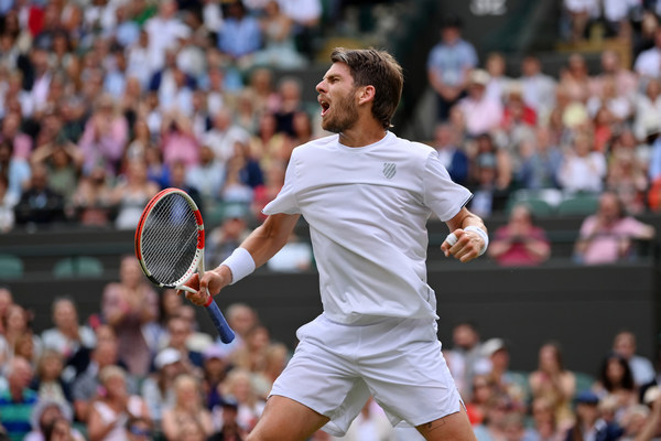 K-SWISS Athlete, Cameron Norrie, Beats David Goffin to Advance to the Semi-Finals at Wimbledon
